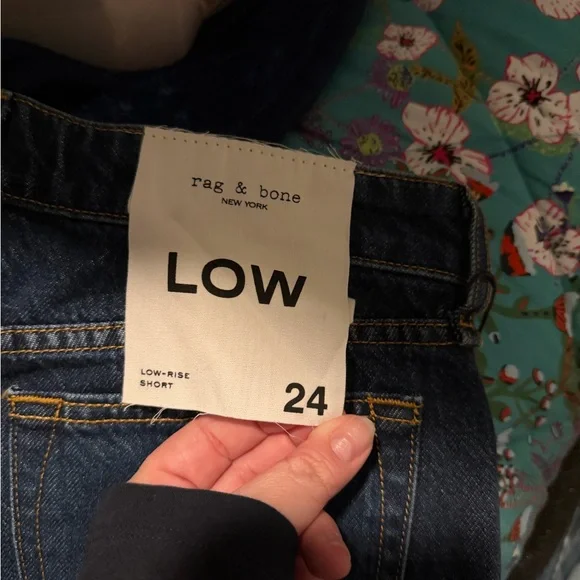 Rag & Bone Dre Low Rise Jean Shorts Size - Picture 8 of 8